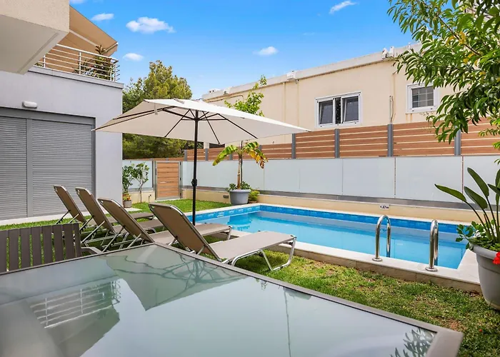 Park And Sea View With Private Pool 2 * Chania (Crete)