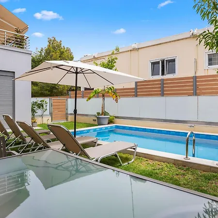 Park And Sea View With Private Pool 2 * La Canea